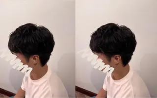 パーマ メンズ AMANO カットモデル募集中のヘアスタイル