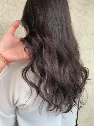 ロング カラー パーマ ヘアアレンジ メンズ キッズ ネイル マツエク・マツパ 架空〜KAQU〜所属・【clan】 NOGAMIのヘアスタイル