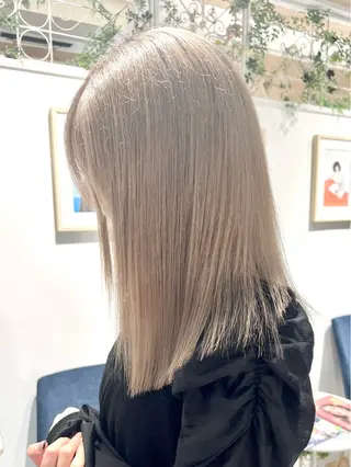 ロング カラー Lond strada 心斎橋所属・🍀小川大輔🍀 ボブ/ブリーチ🥇のヘアスタイル