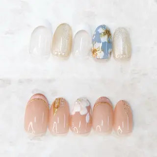 ネイル クレアラルーチェ小倉駅前所属・y mamiのネイルデザイン