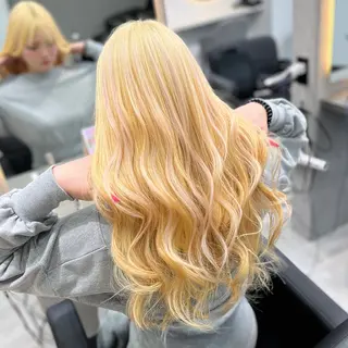 カラー MOMOKA /　Lapis今泉店のヘアスタイル