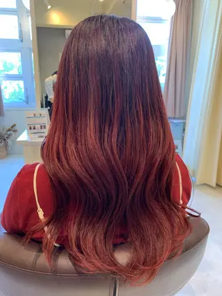 ロング カラー SALOWIN名古屋栄店所属・Yuuki🌷名古屋 栄 カラー/ボブのヘアスタイル