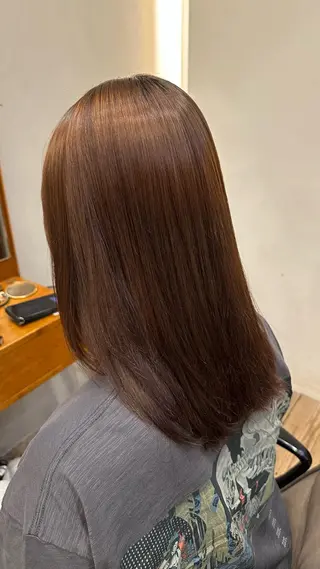 セミロング ショートカット／パー マ🫧kotoneのヘアスタイル