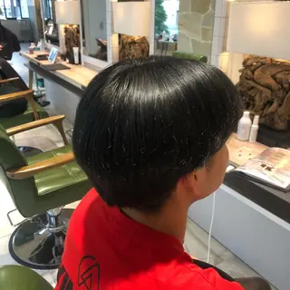 ショート メンズ EARTH志木/佐藤 氷河のヘアスタイル