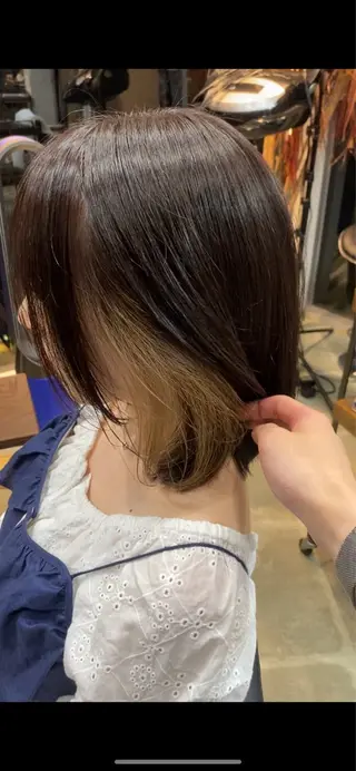 カラー LUCUA 恵比寿所属・ダメージレス縮毛矯正 /カラー/あさみ🌈のヘアスタイル