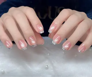 ネイル 🎀PG🩵 ネイルサロンのネイルデザイン