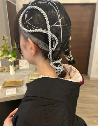 ヘアアレンジ ブリーチ／ヘアセット 🪞🌙minamiのヘアスタイル