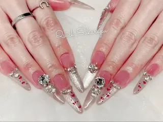 ロング Quick Sukarupu 高田馬場店所属・Quick Sukarupuのネイルデザイン