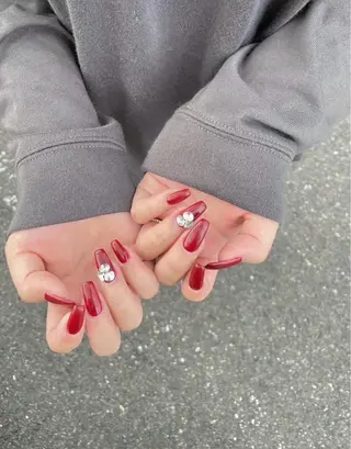 ロング ネイル beautysalon  Hanna所属・nailsalon Hannaのネイルデザイン