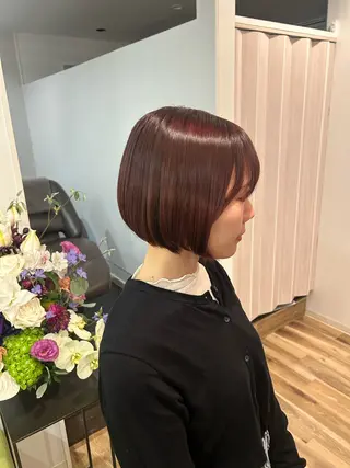 ショート カラー Hanon hair & relaxation所属・Hanon 美桜のヘアスタイル