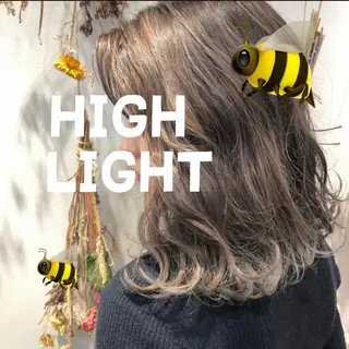 ミディアム カラー ヘアアレンジ mahalo hair design所属・ハイトーン特化 川井優汰のヘアスタイル