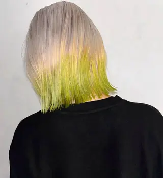 ショート カラー hair salon　丹tan所属・Rena✴︎トレンド ×スタンダードMIXのヘアスタイル