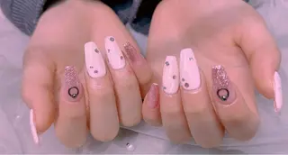 ネイル 長さだし専門店 M2　rikaのネイルデザイン