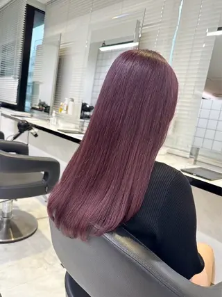 ロング カラー 🎀暖色/ラベンダー /paru🤍のヘアスタイル