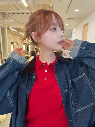 セミロング カラー kchiara所属・yura /レイヤーカットのヘアスタイル