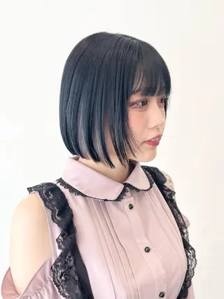 ショート カラー ヘアアレンジ HARU//原宿🤍 リピート率NO.1のヘアスタイル