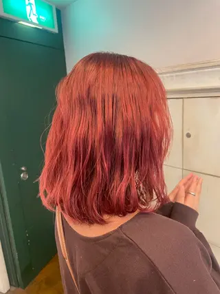 ミディアム カラー ラティアンヌイグレック所属・豊中/髪質改善/ レイヤーカットミヅキのヘアスタイル