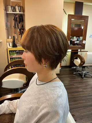 ショート 西形 梨瑚のヘアスタイル