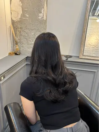 ロング カラー ヘアアレンジ 関口 玲那のヘアスタイル