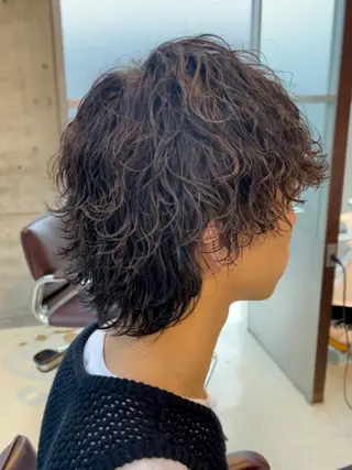 ショート パーマ メンズ fifth リュウセイのヘアスタイル