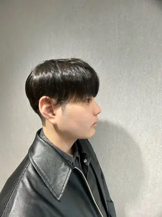 ショート メンズ 👑駅近メンズサロン パーマ特化北千住👑のヘアスタイル