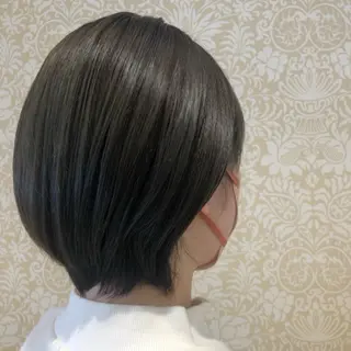 セミロング カラー 堀 龍斗のヘアスタイル