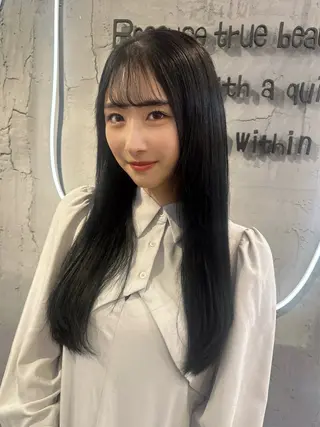 ロング カラー sato ayaka ｜透明感カラー🫧のヘアスタイル