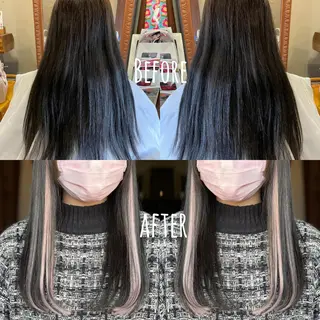 セミロング ReHyd BEAUTÉ salon&store 心斎橋店所属・❤️MASAKO❤️ 🌸🩷エクステ🩷のヘアスタイル