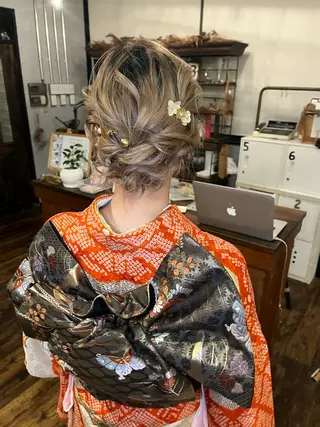 ヘアアレンジ 山下 明子のヘアスタイル