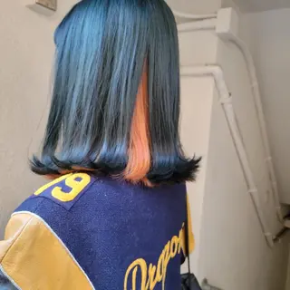 セミロング 🇰🇷透明感×ハイ トーン🌟tomoのヘアスタイル