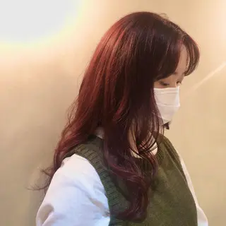 カラー ショート/パーマ/ カラー/FUKOのヘアスタイル