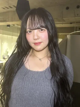 ロング カラー BURROW所属・sho 【ハイトーンカラー】のヘアスタイル