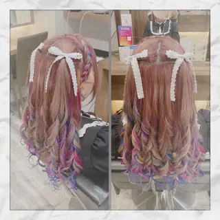 ロング ヘアアレンジ ヘアセット/着付け 𓇼 松本 夏美𓇼のヘアスタイル