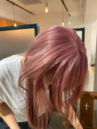 ロング カラー YUUKI/ボブ パーマ.ウルフのヘアスタイル