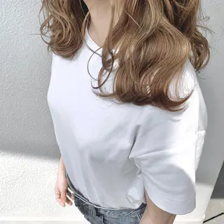 セミロング カラー Fbeauty所属・ブリーチ koheiのヘアスタイル