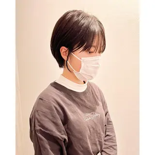 ショート re.share所属・茅ヶ崎/ショートボブ /ハイトーン/片野のヘアスタイル