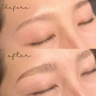 メンズ アイブロウ 眉毛&フェイス WAX専門ハルヒラリの眉毛・アイブロウイメージ