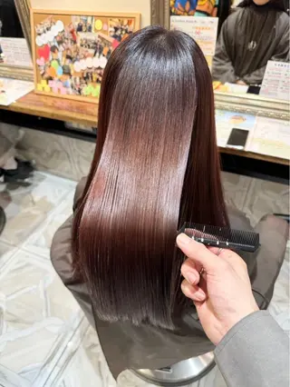 ロング カラー Earth長崎浜の町店所属・年末限定艶カラー ⛄️⛄️梅本琉衣のヘアスタイル