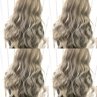 ロング カラー 井上 一平のヘアスタイル