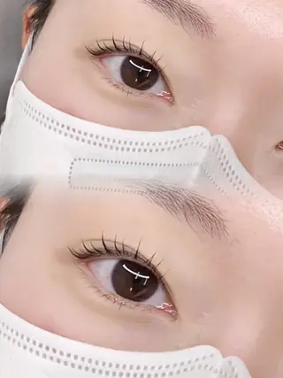 マツエク・マツパ あや🥑 チルザルトサロンのマツエク・マツパデザイン