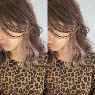 ショート カラー パーマ ヘアアレンジ メンズ キッズ ネイル マツエク・マツパ アイブロウ SUNC/Jiles 【美容室】のヘアスタイル