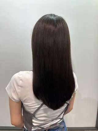 ロング 🫧シールエクステ/ 艶カラー🫧アサミ️のヘアスタイル