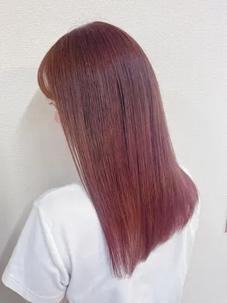 ロング カラー ケアブリーチ /髪質 改善/古橋圭史郎のヘアスタイル
