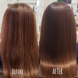 ロング おかべゆき⛄ スパ/カラー/野並のヘアスタイル