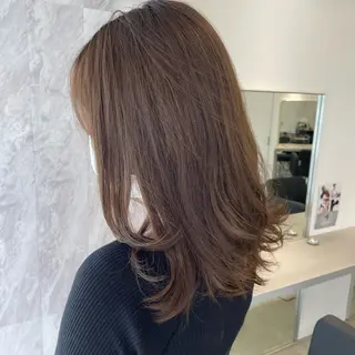 ミディアム カラー ヘアアレンジ 🎗秋山勇/ GEAR.代表のヘアスタイル