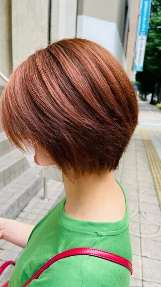 ショート カラー 🇰🇷韓国ヘア 🇰🇷ナミユウのヘアスタイル