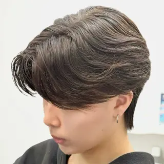 ショート パーマ メンズ Vicke所属・メンズ専門/韓国風 ❤️‍🔥吉野あいかのヘアスタイル