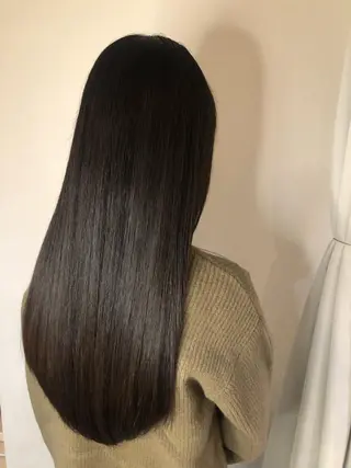 ロング ⚪️髪質改善 縮毛 店長 コウ⚪️のヘアスタイル