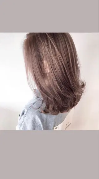 ミディアム 阿見 大成のヘアスタイル