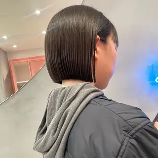 ショート Misaki /ボブ/縮毛矯正のヘアスタイル